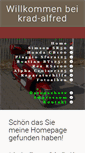 Mobile Screenshot of krad-alfred.de
