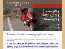 Tablet Screenshot of krad-alfred.de